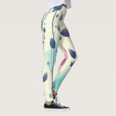Blumenmotiv leggings (Rechts)