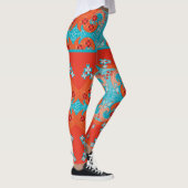 Blumenmotiv Leggings (Rechts)