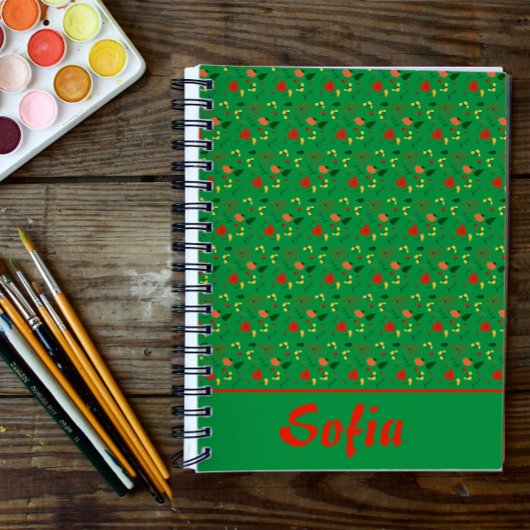 Blumenmotiv-Mohnplaner Planer