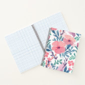 Blumenmotivation SpiralNotebook Notizblock (Innenseite)