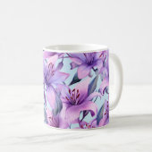 Blumenmotive Kaffeetasse (VorderseiteRechts)