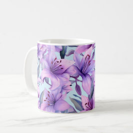 Blumenmotive Kaffeetasse