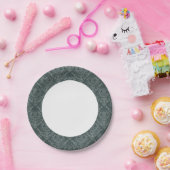 Blumenmotive Pappteller (Party)