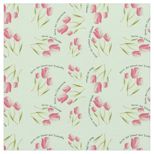 Blumenmotive Stoff (Nahaufnahme)