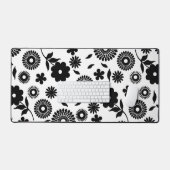 Blumenmousepad | Girls Niedlich Desk Mat Schreibtischunterlage (Tastatur & Maus)