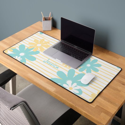 Blumenmousepad | Girls Niedlich Desk Mat Schreibtischunterlage (Büro 2)