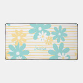 Blumenmousepad | Girls Niedlich Desk Mat Schreibtischunterlage (Vorderseite)