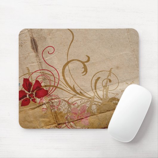 BlumenMousepad Mousepad (Mit Mouse)