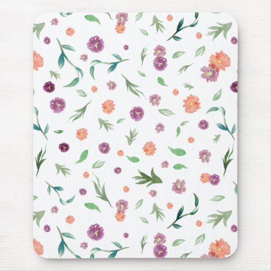 Blumenmousse Pad für sie | Office-Geschenk für Mam Mousepad (Vorne)