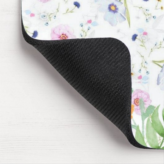 Blumenmousse Pad Skaten! Mousepad (Ecke)
