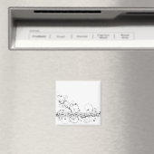 Blumenmusik Magnet (In Situ (Geschirrspüler))