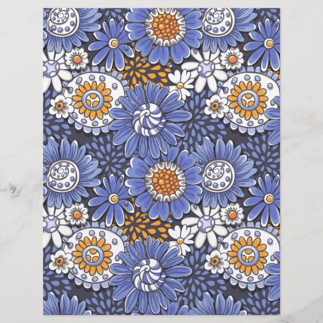 Blumenmuster (Vorderseite)