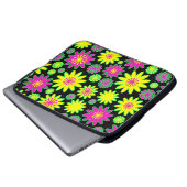 Blumenmuster210513 Laptopschutzhülle (Vorne Knopf)