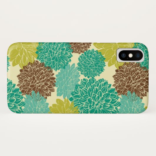 Blumenmuster 10 Case-Mate iPhone hülle (Rückseite (Horizontal))