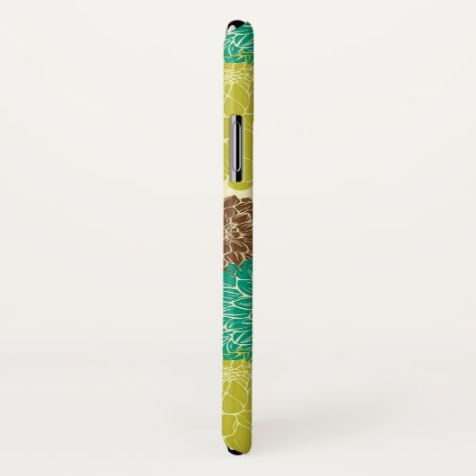 Blumenmuster 10 Case-Mate iPhone hülle (Hinten/Rechts)