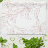 Blumenmuster 10 geschirrtuch (Gefaltet)