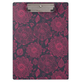 Blumenmuster 10 klemmbrett (Vorderseite)