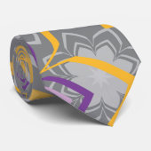 Blumenmuster 10 krawatte (Gerollt)