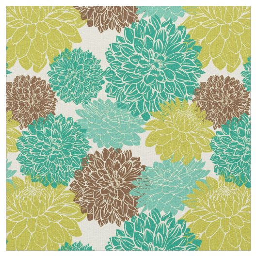 Blumenmuster 10 stoff (Nahaufnahme)