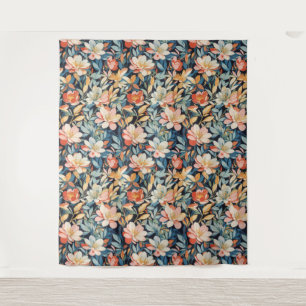 Blumenmuster 10 Tapestry Wandteppich