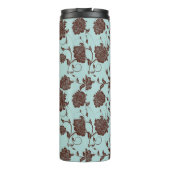 Blumenmuster 10 thermosbecher (Rückseite)