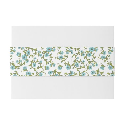 Blumenmuster 11 einladungsbanderole (Rückseitenbeispiel)