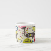 Blumenmuster 11 espressotasse (Vorderseite)