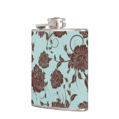 Blumenmuster 11 flachmann (Links)