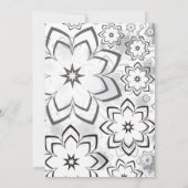 Blumenmuster 11 karte (Rückseite)