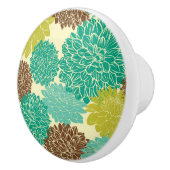 Blumenmuster 11 keramikknauf (Rechts)