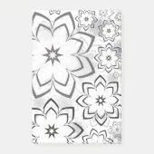Blumenmuster 11 post-it klebezettel (Vorderseite)