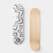 Blumenmuster 11 skateboard (Vorderseite)