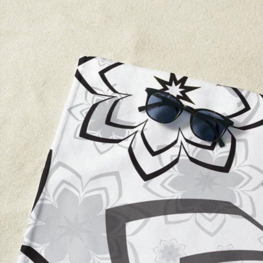 Blumenmuster 11 strandtuch (Beispiel)