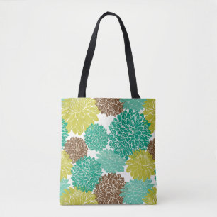 Blumenmuster 11 tasche