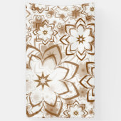 Blumenmuster 12 banner (Vertikal)