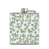 Blumenmuster 12 flachmann (Rückseite)