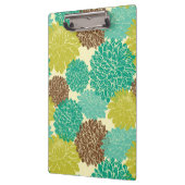 Blumenmuster 12 klemmbrett (Links)