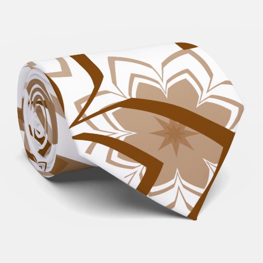 Blumenmuster 12 krawatte (Gerollt)