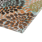 Blumenmuster 12 schneidebrett (Ecke)