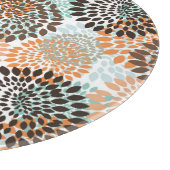 Blumenmuster 12 schneidebrett (Ecke)