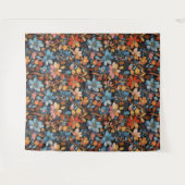 Blumenmuster 12 Tapestry Wandteppich (Vorderseite (Horizontal))