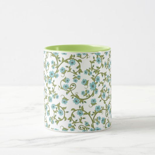 Blumenmuster 12 tasse (Zentrum)