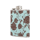 Blumenmuster 13 flachmann (Links)