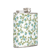 Blumenmuster 13 flachmann (Rechts)