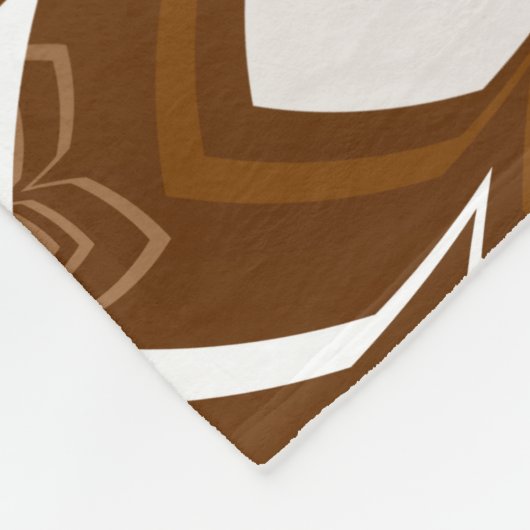 Blumenmuster 13 fleecedecke (Ecke)