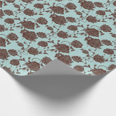 Blumenmuster 13 geschenkpapier (Ecke)