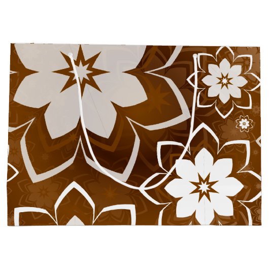 Blumenmuster 13 große geschenktüte (Rückseite)