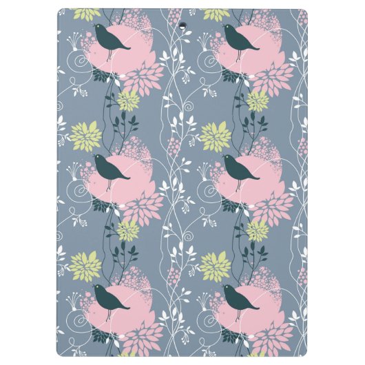 Blumenmuster 13 klemmbrett (Rückseite)