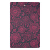 Blumenmuster 13 mini klemmbrett (Rückseite)