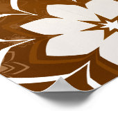 Blumenmuster 13 poster (Ecke)